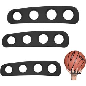 مساعد تدريب كرة السلة على الرماية، جهاز تصحيح وضعية أصابع كرة السلة للمراهقين والبالغين، عبوة من 3 قطع، SML in Kuwait