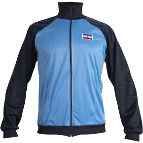 Yugoslavia 1980's Retro Vintage National Football Soccer Jacket Tracksuit Jumper Man Top