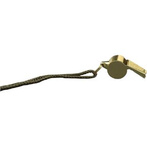 Rothco Gi Type Police Whistle, Brass