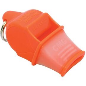Fox 40 Sonik Blast CMG Pealess Safety Whistle, 120+ dB, Orange - 9203-0308