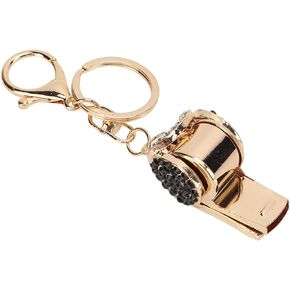 Whistle, Shining Whistle Bling Whistle with Keychain for Referees, Coaches, Teachers, Polices, Training