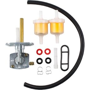 Fuel Valve Petcock Shut Off Tank Switch for Yamaha PW80 TTR125 225 230 250 YFS200 YFM250 YFM350 YFM400 YFM660 DRZ400 XT250/350 Big Bear 250 350 400 Warrior 350 Kawasaki Suzuki Quadsport 400