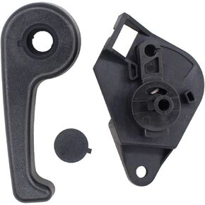 NewYall Hood Release Pull Handle Lever and Mounting Bracket Assembly