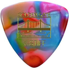 Golden Gate Guitar Picks (MP-145), Pearloid,The Sideman - X-Stiff (Pack of 12)