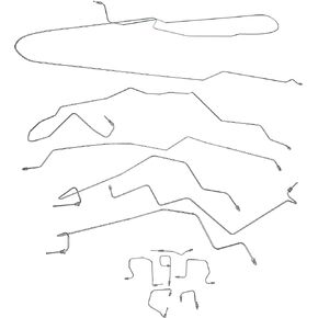 Dorman 919-184 Stainless Steel Brake Line Kit Compatible with Select Dodge Models (OE FIX)