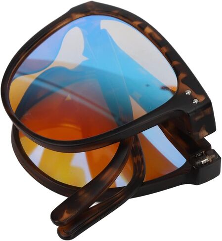 Folding Color Blind Glasses, Colorblind Correcting Glasses Red Green Blind Colorblind Glasses Portable Eyeglasses Weakness Glasses Color Blindness Glasses for Men Women Outdoor Indoor (Soybean) in Saudi Arabia