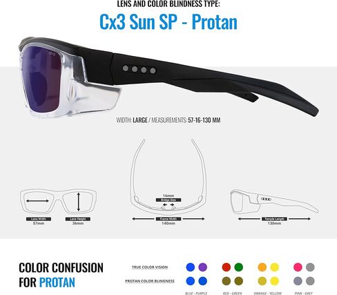 Enchroma Glasses - Martinez - Color Correcting & Enhancing Glasses Outdoor Use for Deutan and Protan Color Blindness in Saudi Arabia