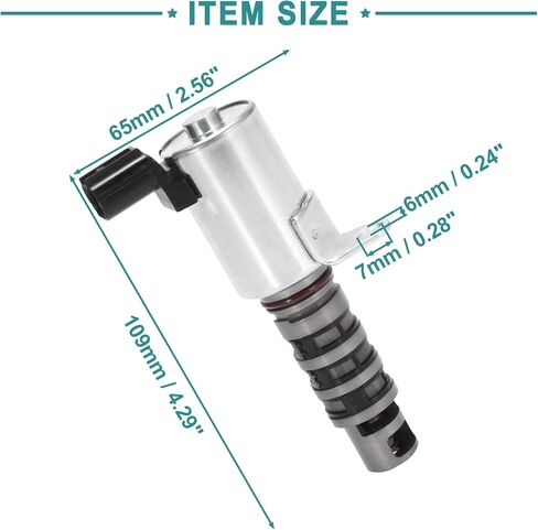 ACROPIX Car Engine Camshaft Variable Valve Timing Solenoid Fit for Honda CR-V - Pack of 1 Silver Tone in Saudi Arabia
