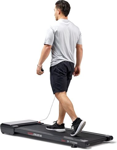جهاز المشي والجري من Sunny Health & Fitness ذو الوضع المزدوج للمشي/الجري مع انحدار تلقائي بـ 6 مستويات وجهاز تحكم عن بعد وتطبيق SunnyFit الحصري واتصال بلوتوث معزز in Saudi Arabia