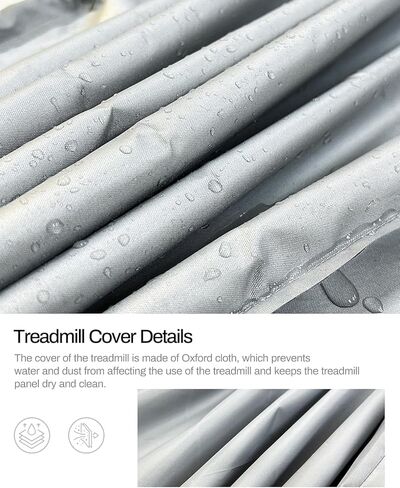 غطاء جهاز المشي Walkng Pad، قماش أكسفورد للغبار لتغطية جهاز المشي تحت المكتب، غطاء واقٍ مقاوم للماء لجهاز المشي المنزلي والمكتب in Kuwait