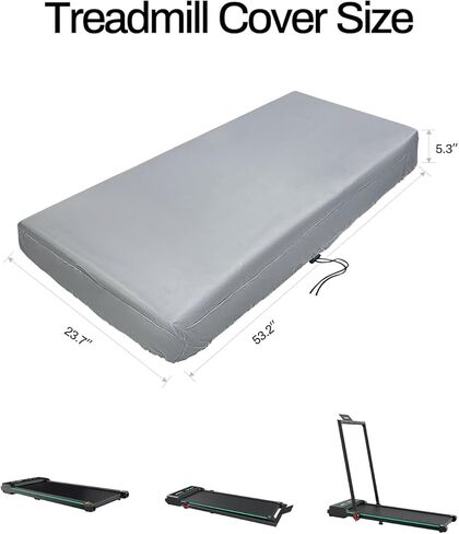 غطاء جهاز المشي Walkng Pad، قماش أكسفورد للغبار لتغطية جهاز المشي تحت المكتب، غطاء واقٍ مقاوم للماء لجهاز المشي المنزلي والمكتب in Kuwait