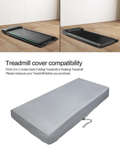 غطاء جهاز المشي Walkng Pad، قماش أكسفورد للغبار لتغطية جهاز المشي تحت المكتب، غطاء واقٍ مقاوم للماء لجهاز المشي المنزلي والمكتب in Kuwait