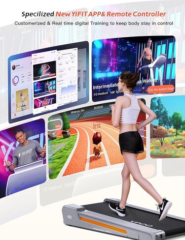 وسادة المشي مع ميل، أجهزة المشي للمنزل مع ميل، 3 مستويات ميل قابلة للتعديل، حزام العرض، 3.0 حصان، خفيف الوزن، صغير الحجم، محمول، صغير، المنزل، جهاز مشي مكتبي، 265 رطل، فضي in Kuwait