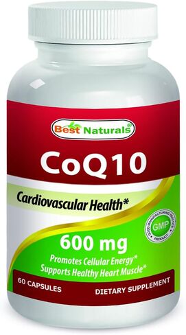 Best Naturals Best Naturals Coq10 Coenzyme Q10 200 Mg Capsule, 120Count in Saudi Arabia