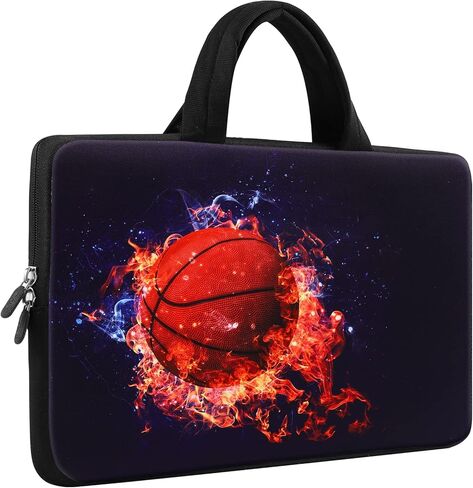 14 15 15.4 15.6 Inch Laptop Computer Protective Carrying Case Pouch, Soft Travel Briefcase, Notebook Sleeve Cover for Dell HP Lenovo Toshiba Chromebook ASUS Acer(Purple Butterflies) in Saudi Arabia