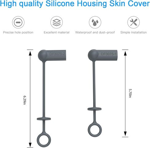 XLTTYWL Starlink Cable End Caps, Starlink Mounting Kit, Starlink Accessories Passthrough/Grommet Anti-Dust Silicone Protective Covers for Starlink Cable Plugs in Kuwait