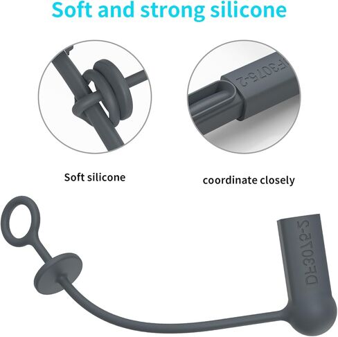 XLTTYWL Starlink Cable End Caps, Starlink Mounting Kit, Starlink Accessories Passthrough/Grommet Anti-Dust Silicone Protective Covers for Starlink Cable Plugs in Kuwait
