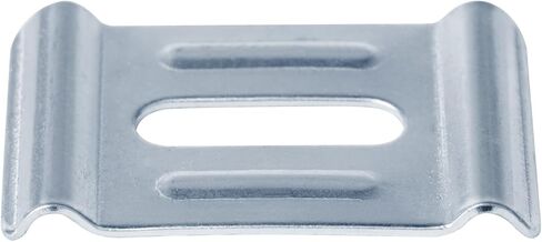 30 Pack Hold Down Clamp, Ground/Stand-Off Joint Plate, Wire Mesh Cable Trays Support Washer, Fastening Barrier Strip Connector, Fit 4mm-6mm Wire Dia Basket Cable Tray, Slot Hole Accept 1/4" Bolt in Kuwait