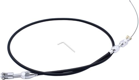 1 مجموعة SHLPDFM أسود LS محرك خنق كابل 36 "مضفر الفولاذ المقاوم للصدأ خنق كابل الغاز يناسب ل97-07 شيفروليه/تشيفي LS1 المحرك 4.8L 5.3L 5.7L 6.0L in Saudi Arabia