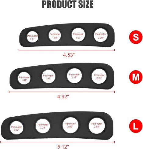 مساعد تدريب كرة السلة على الرماية، جهاز تصحيح وضعية أصابع كرة السلة للمراهقين والبالغين، عبوة من 3 قطع، SML in Kuwait