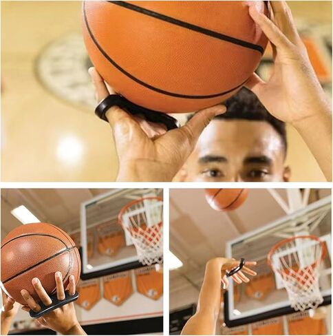 مساعد تدريب كرة السلة على الرماية، جهاز تصحيح وضعية أصابع كرة السلة للمراهقين والبالغين، عبوة من 3 قطع، SML in Kuwait