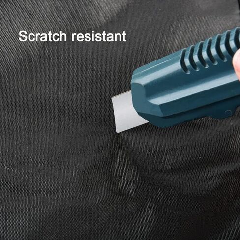 غطاء سيارة كامل لسيارة سيدان مكون من 6 طبقات على شكل باب بتصميم سحاب لجميع الأحوال الجوية ومقاوم للثلج وحماية من الأشعة فوق البنفسجية ومقاوم للرياح في الهواء الطلق، غطاء سيارة كامل مقاس XL مناسب لسيارة السيدان (الطول 177-189 بوصة) in Kuwait