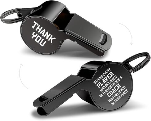 Whistle with Lanyard, Coach Whistle, Football Gifts, Soccer Hockey Basketball Volleyball Baseball Coach Gifts Men and Women Teachers, Thank You Coach Gifts - Trust their coaches first, good coaches in Kuwait