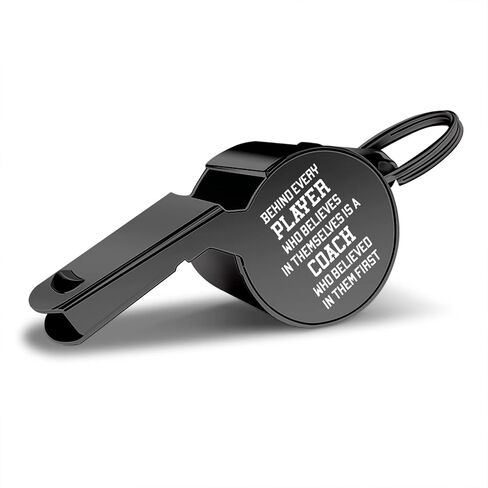 Whistle with Lanyard, Coach Whistle, Football Gifts, Soccer Hockey Basketball Volleyball Baseball Coach Gifts Men and Women Teachers, Thank You Coach Gifts - Trust their coaches first, good coaches in Kuwait