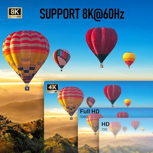 Unitek USB C Switch محول ثنائي الاتجاه 1 في 2 خارج/2 في 1 خارج USB محدد التبديل 2 أجهزة كمبيوتر مشاركة 1 جهاز USB KVM Switch 8K @ 60 هرتز فيديو 10 جيجابت في الثانية نقل البيانات 100 واط شحن كابلات USB-C متضمنة in Saudi Arabia