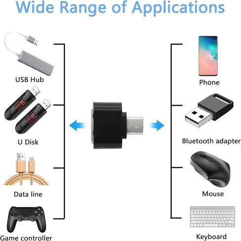 محول YACSEJAO Micro USB OTG - بديل مريح وبسيط للهواتف الذكية in Saudi Arabia