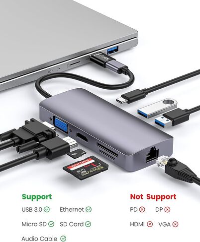 محولات Fasgear USB إلى USB C 2 حزمة، USB 3.2 Gen 2 Type C أنثى إلى ذكر محول مزامنة بيانات 10 جيجابت في الثانية ومحول USB شحن سريع 3A لـ OTG، Sam-Sung Galaxy، شاحن سيارة in Saudi Arabia