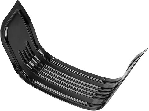Black Front Ribbed Fender Skirt Trim for Harley Touring Road King Street Glide Electra Glide Low Softail FLSTC 1980-2013 in Saudi Arabia