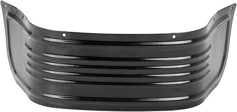 Black Front Ribbed Fender Skirt Trim for Harley Touring Road King Street Glide Electra Glide Low Softail FLSTC 1980-2013 in Saudi Arabia