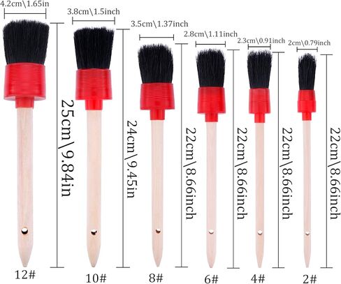 مجموعة فرش تفصيل السيارات من جانيون 13 قطعة، مجموعة فرش تفاصيل السيارة، لوازم تنظيف عجلات تنظيف السيارات، لوحة القيادة الداخلية والخارجية، شعارات فتحات الهواء الجلدية (أسود) in Kuwait