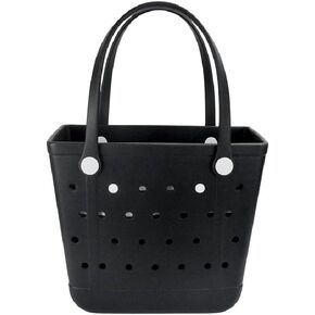 Beach Bag，Rubber Tote Bag ，Washable Tote for Boat Pool Sports Gym
