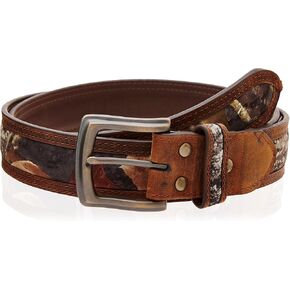 Nocona Men's Camo Center Belt
