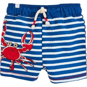 Mud Pie Boys' Standard Crab Applique Trunk