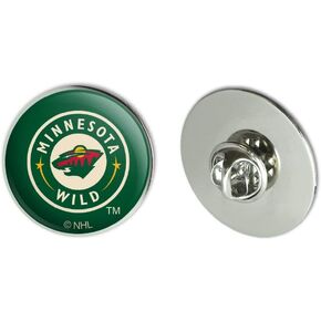 NHL Minnesota Wild Logo Meto 1.1 "Tie Tack Hat Lapel Pinback