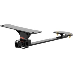 CURT 11370 Class 1 Trailer Hitch, 1-1/4-Inch Receiver, Fits Select Nissan Sentra, GLOSS BLACK POWDER COAT