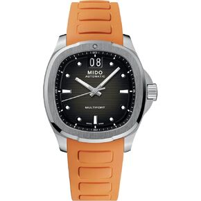 Mido Multifort TV Date Big - Watch Automatic Watch للرجال - Dial Silver - Case 40mm - M0495261708100