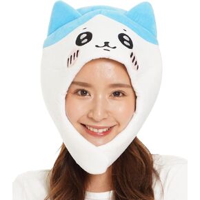 Sazac Premium Hachiware Kigurumi Hat - Beanie للبالغين ، مثالية للهالوين والاسترخ