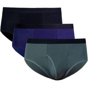 Boxer Briefs & Briefs Combo, Low-Rise Men Underwear, Coolzone Fly, Moisture Wicking Underwear, Super Soft Comfort