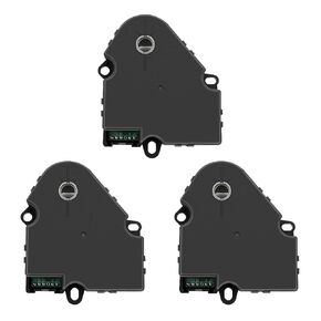 3PCS HVAC Air Door Actuator Heater Blend Door ‎20826182 Compatible with 2009,2010,2011,2012 Chevrolet Traverse,2008-2012 Buick Enclave,2007-2013 GMC Acadia,2007-2010 Saturn Outlook