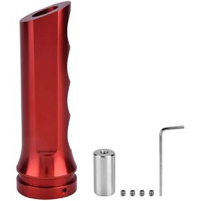 غطاء فرملة اليد ، FYDN 16MM Auto Aluminium Universal Handbrake Cuff Decoration Modificate Ascordy لمعظم السيارات (أحمر)