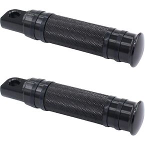 APPERIANPAR 2PCS PORTERCED FOT PEDS DEDAL MALE MOUNT FOOTREST لـ Harley-Davidson Sportster Dyna Touring Male Footpeg