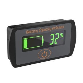 اختبار سعة البطارية Drok ، شاشة 12V ، عداد الجهد العربة الجولف ، منظم الجهد العاصمة 5V-66V ، لسيارة سيارة RV 24V 36V 48V