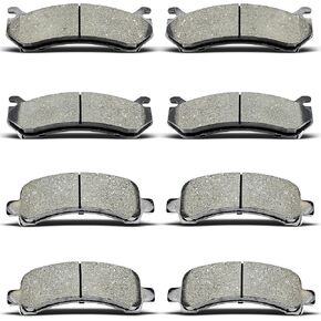 8pcs منصات الفرامل الأمامية والخلفية المقدمة لـ Cadillac Escalade لـ Chevrolet Avalanche 1500 Suburban 1500 Tahoe for GMC Yukon Yukon XL