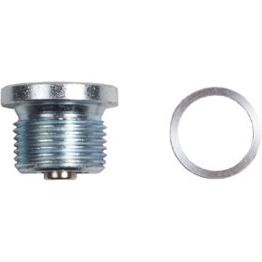Magnetic Oil Drain Plug and Gasket Ring (Set) for Motorcycle Compatible with BMW R 1200/1250 GS/R/RT/RS/Oil Drain plug magnetic: 11118530317/ Gasket ring: 7119963340