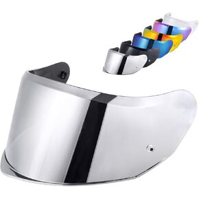 Stream II Helmet Visor Face Shield For Stream II Motorcycle Helmet Visor Replacement (Black)