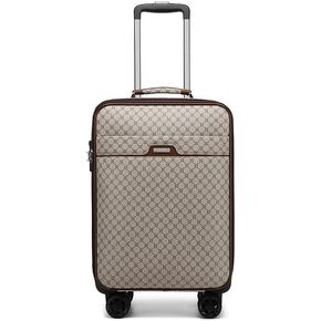 Classic Boarding Travel Box Luggage, 16 inch, Fashionable Premium Trolley with TSA Lock & Spinner Wheels, Wear Resistant and Drop Resistant, Large Capacity Carry-On Cabin Bag Suitcase